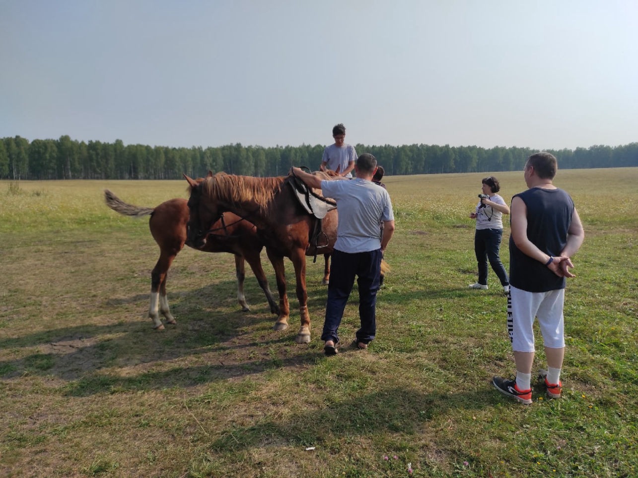 Конные прогулки в геопарке